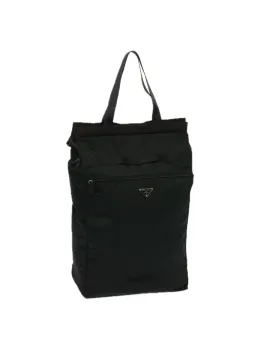 Nylon Boston Business Bag with Handle Drop