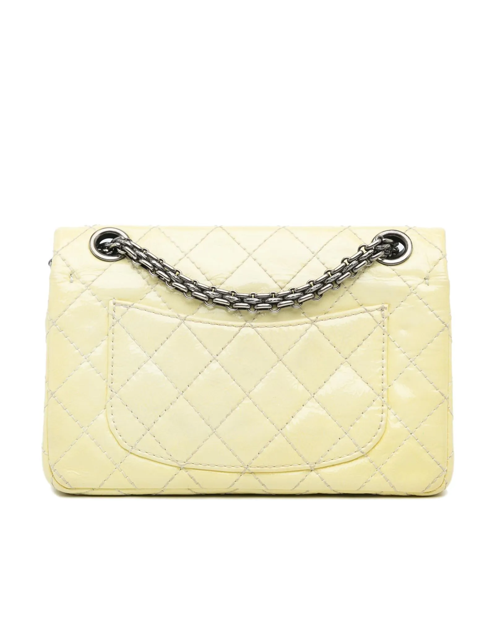 Quilted Patent Leather Crossbody Bag