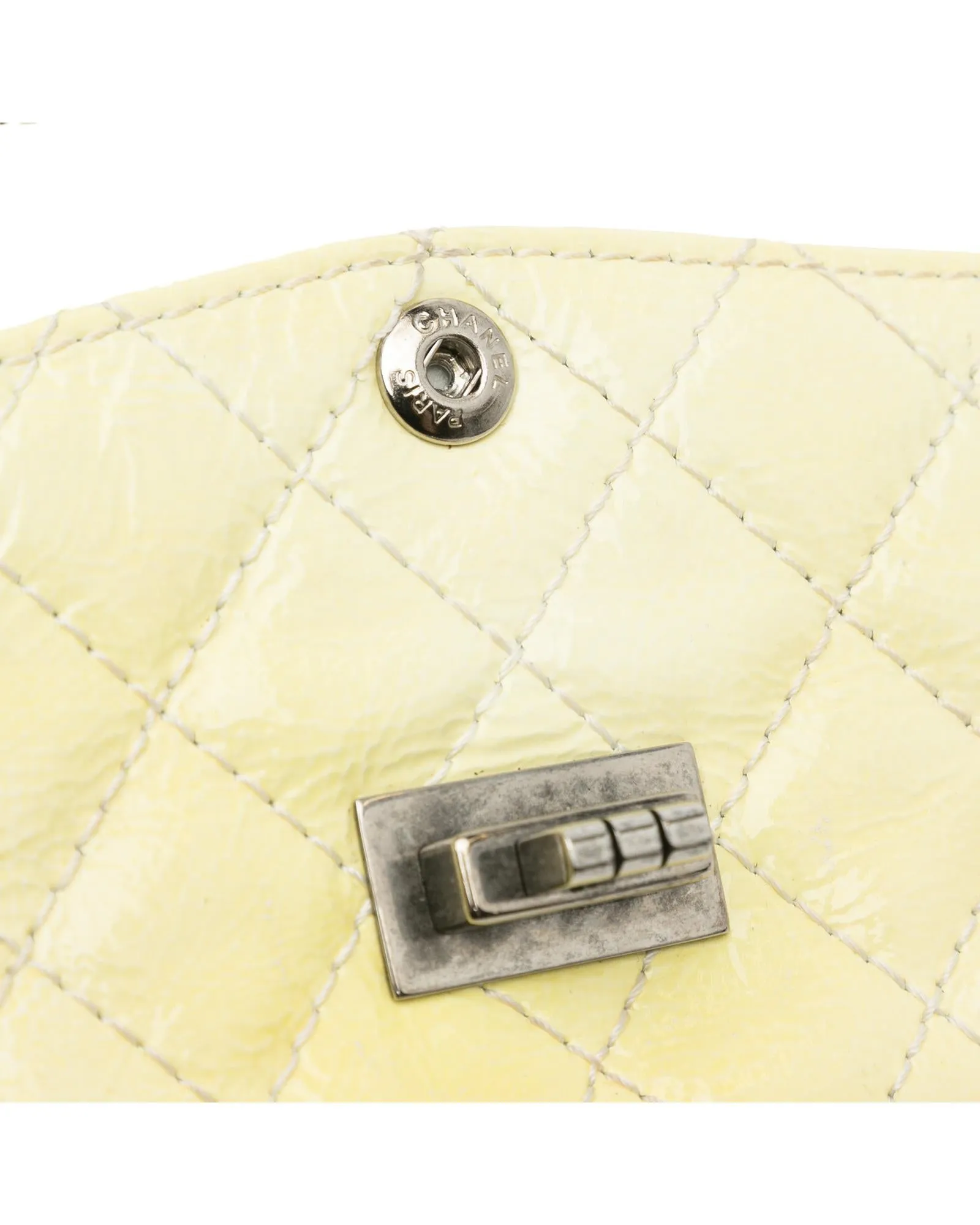 Quilted Patent Leather Crossbody Bag