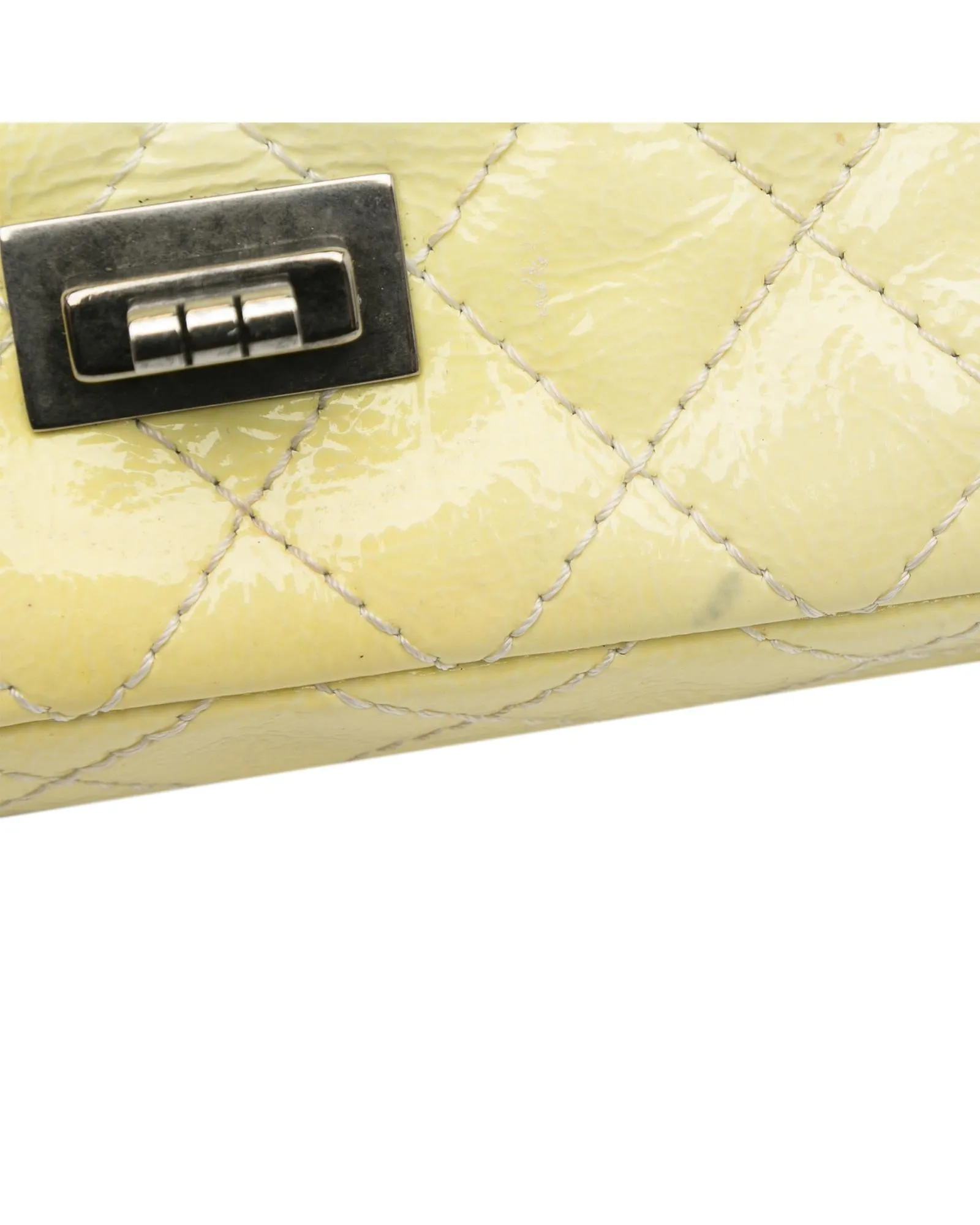 Quilted Patent Leather Crossbody Bag