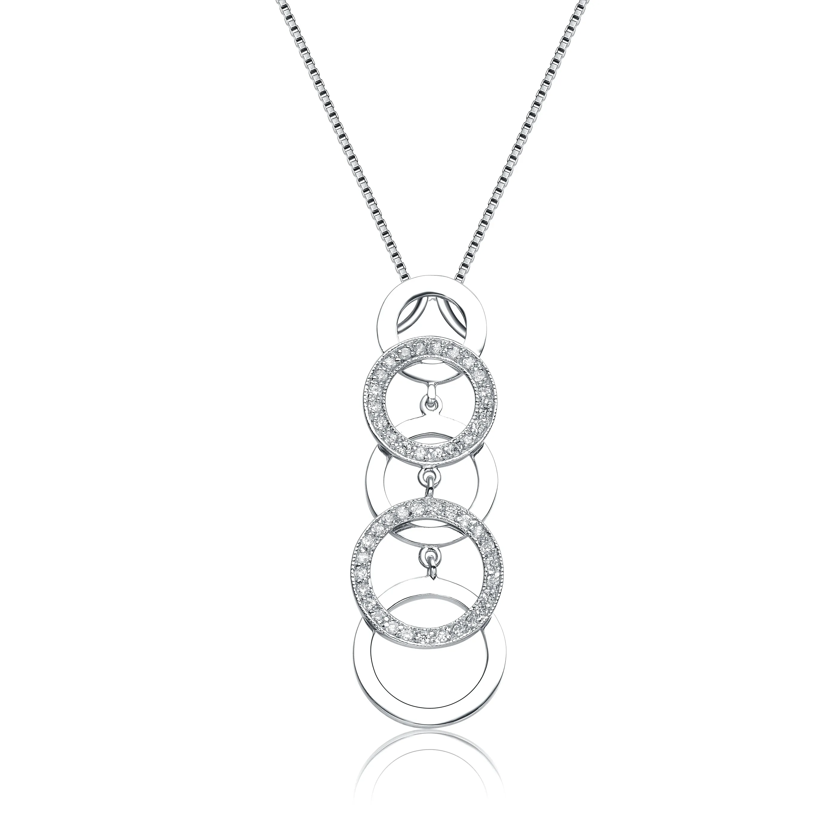 Rochelle Zirconia Ring Necklace