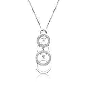 Rochelle Zirconia Ring Necklace