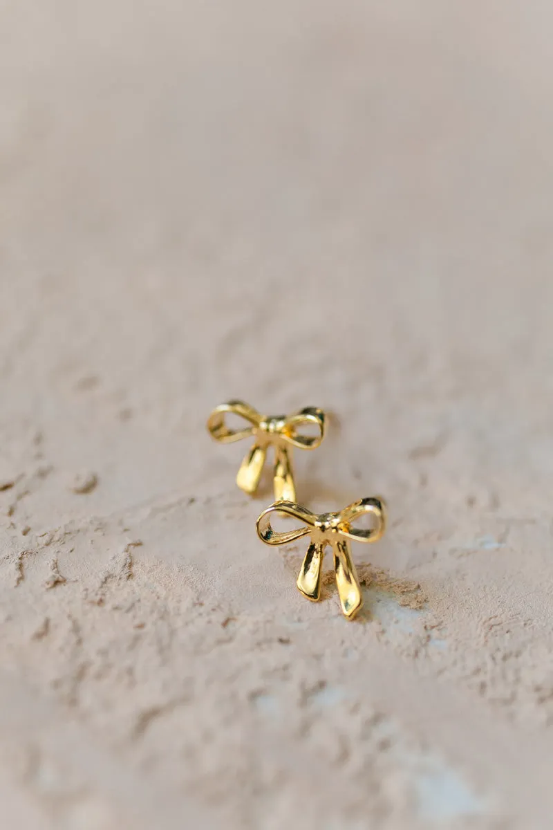 Sabrina Mini Bow Earrings