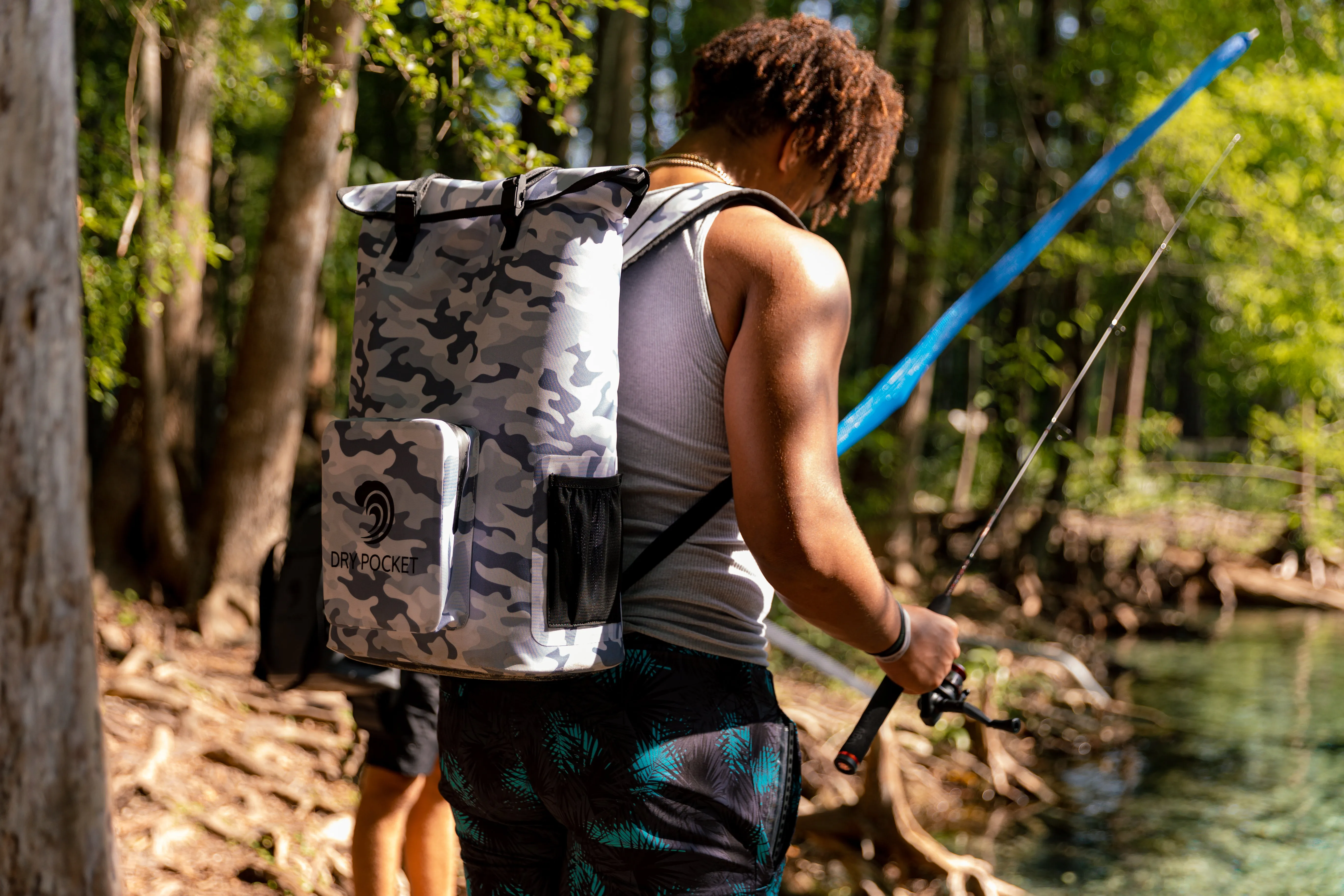 Snow Camo - Waterproof Backpack Dry Bag