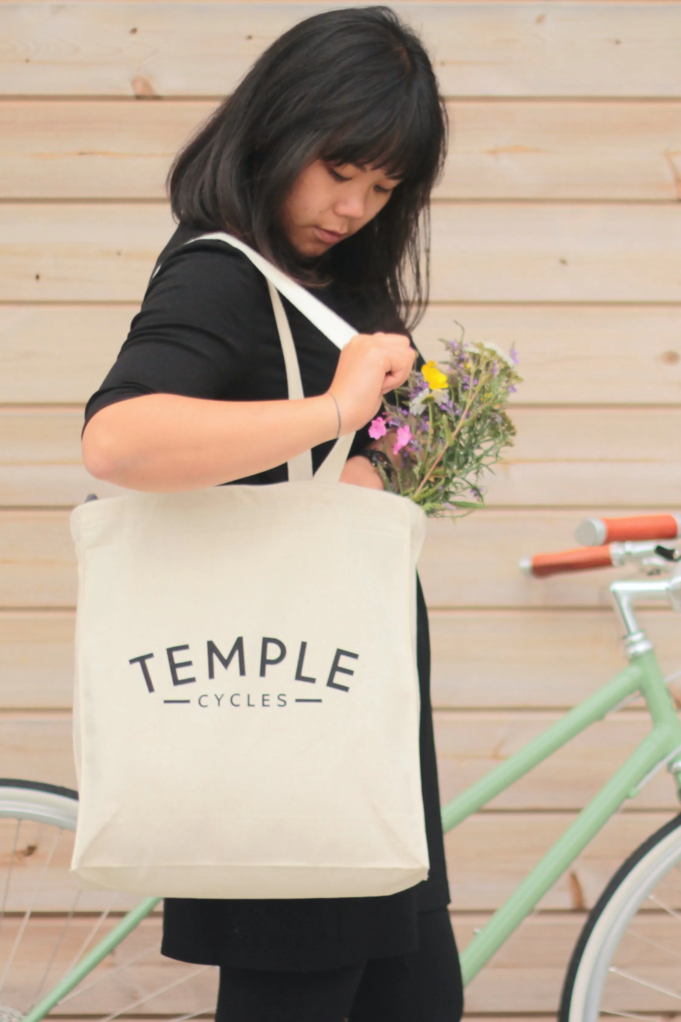 Temple Tote Shopper Bag