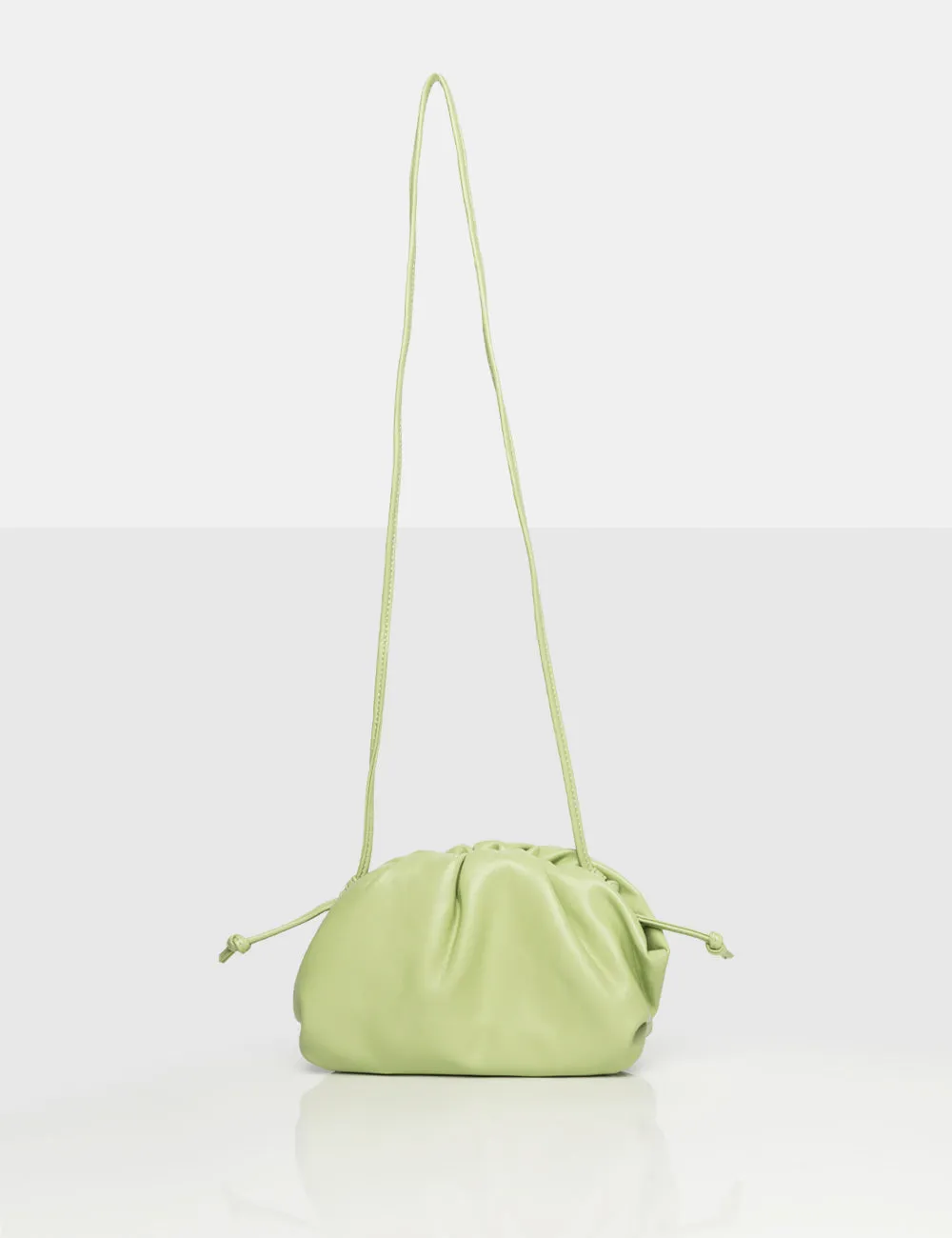 The Breccan Olive Green PU Grab Bag