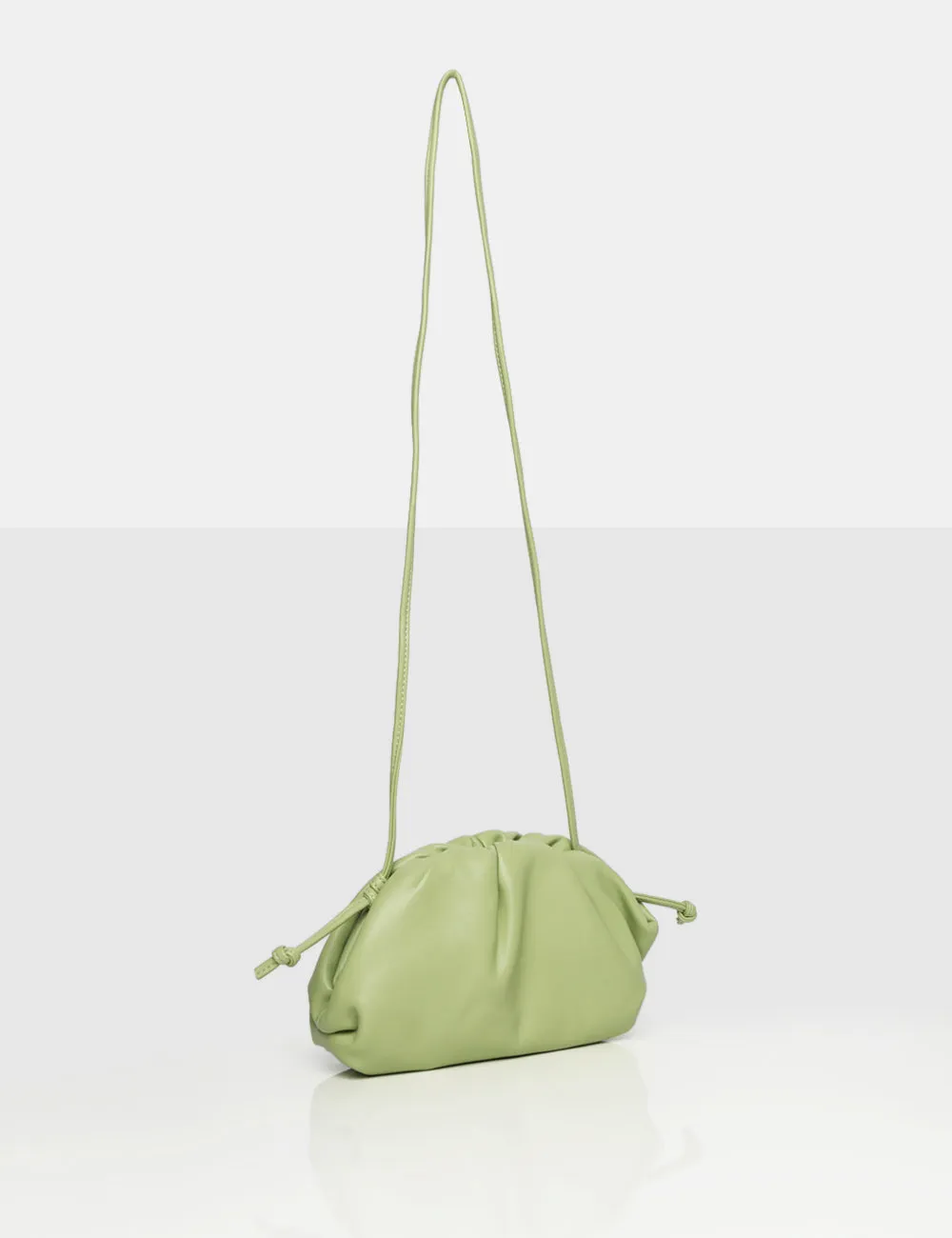 The Breccan Olive Green PU Grab Bag