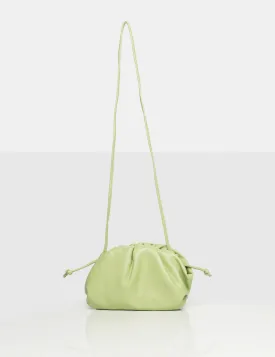 The Breccan Olive Green PU Grab Bag