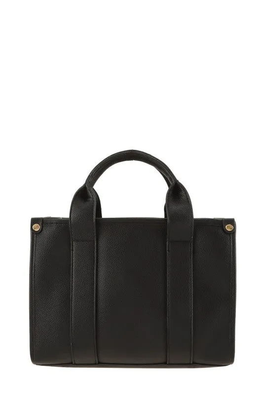 *The Medium Leather Crossbody Tote Bag