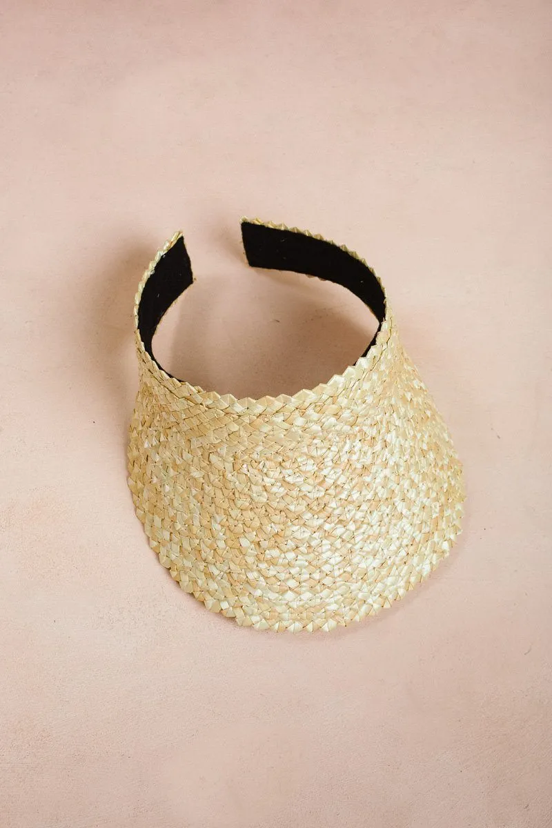 Willow Rattan Visor